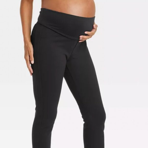 Ingrid and Isabel Maternity Pants - skinny fit, black, size XL - Picture 2 of 7